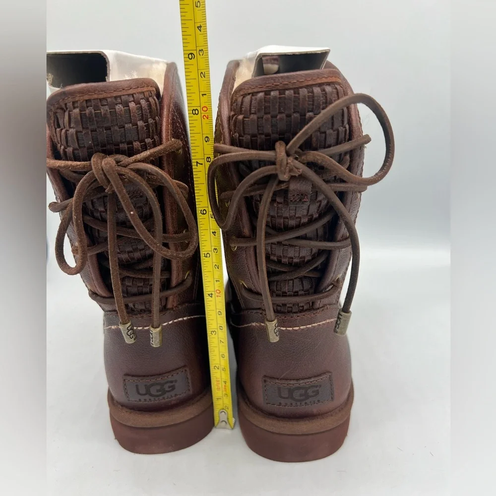 UGG Women's Mariana Chestnut Leather - Picture 15 of 16